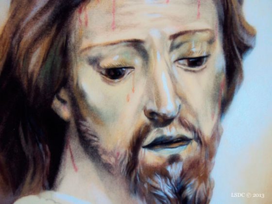 Jesús del Consuelo por la artista plástica Inma Peña