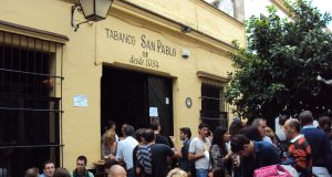 Ambientazo en el 79 aniversario de la Tasca San Pablo El Tabanco, Patrimonio de Jerez
