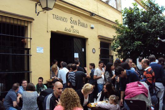 Ambientazo en el 79 aniversario de la Tasca San Pablo El Tabanco, Patrimonio de Jerez