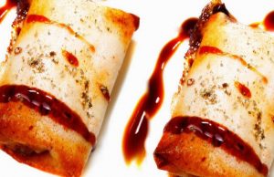 Saquitos de Langostinos y Queso al Pedro Ximénez Saquitos de Langostinos y Queso al Pedro Ximénez