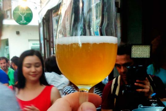 Xela, la Cerveza Certificada por el Consejo Regulador Degustación de Xela en Tabanco Plateros