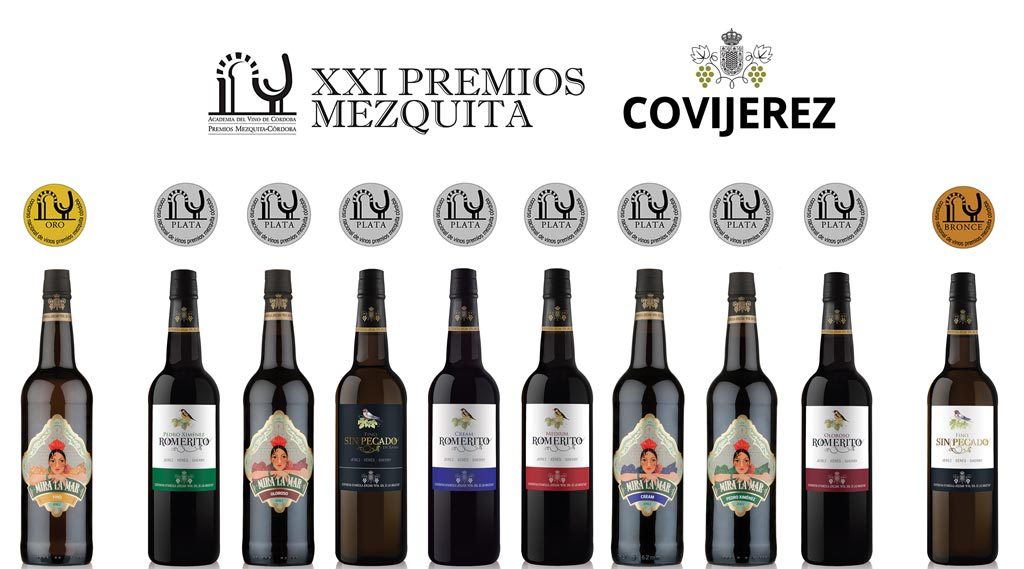 Los vinos de Covijerez obtienen diez medallas en la XXII Edición de los Premios Mezquita