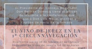 Conferencia: El Vino de Jerez en la 1ª Circunnavegación El Vino de Jerez en la 1ª Circunnavegación