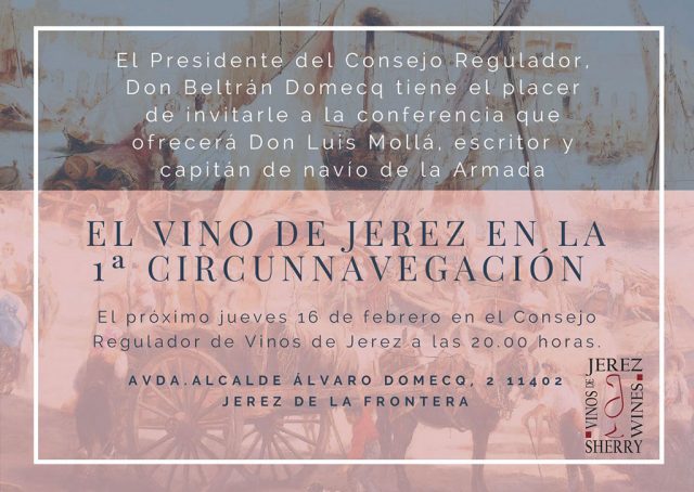 El Vino de Jerez en la 1ª Circunnavegación