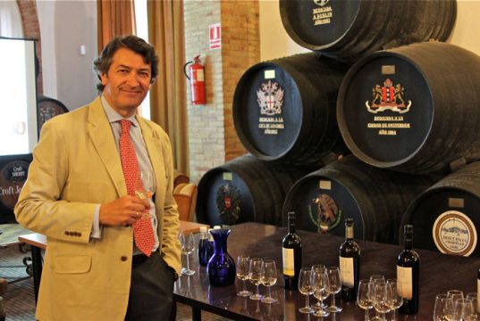 César Saldaña reelegido como presidente de La Ruta del Vino y el Brandy del Marco de Jerez César Saldaña