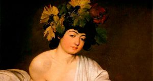 Dios Baco Dios Baco, Caravaggio (1595). Galería Uffizi, Florencia.