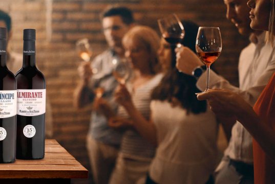 José Estévez presenta Amontillado Del Príncipe y Oloroso Almirante dentro de la categoría de más de 15 años de crianza Nuevo Amontillado y Oloroso