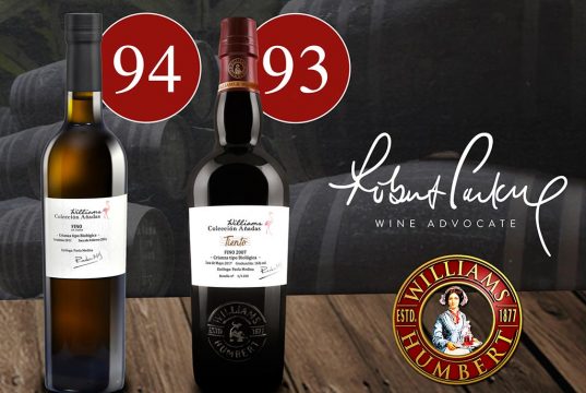 Williams & Humbert obtiene elevadas puntuaciones en la Guía de Robert Parker