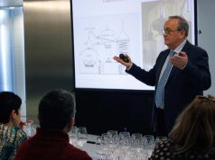 El Brandy de Jerez apasiona en ‘La Experiencia Verema Valencia’ Luís Miguel Trillo impartiendo una cata
