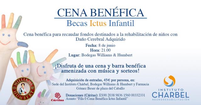 Cena benéfica Ictus infantil