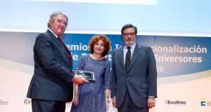 González Byass es Premiada por su Trayectoria Internacional Entrega premios internacionales Gonzalez Byass