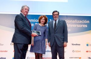 González Byass es Premiada por su Trayectoria Internacional Entrega premios internacionales Gonzalez Byass