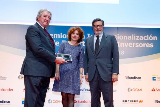 González Byass es Premiada por su Trayectoria Internacional Entrega premios internacionales Gonzalez Byass