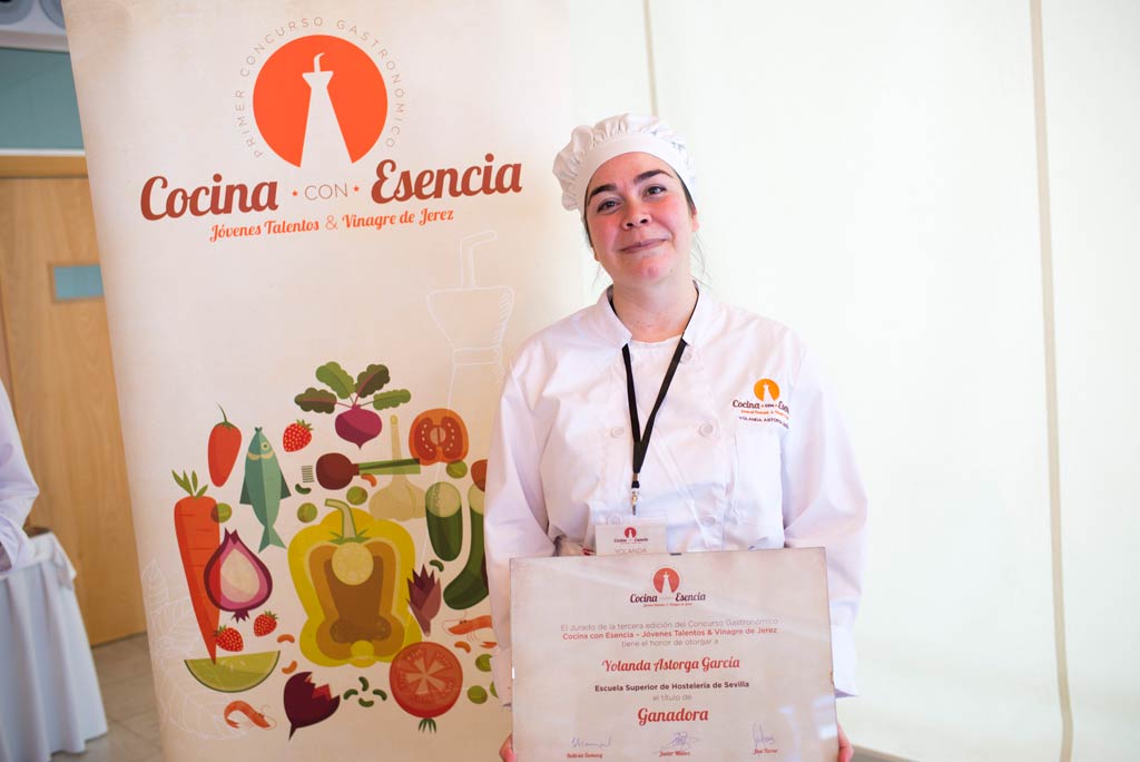 Yolanda Astorga García gana el III Concurso Gastronómico con Vinagre de Jerez