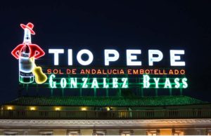 El Luminoso de Tío Pepe Ilumina La Nochevieja Luminoso