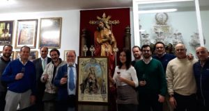 Nuevamente Inma Peña sorprende con un Magnífico Cartel para La Sacristía del Caminante Cartel Semana Santa Jerez 2020