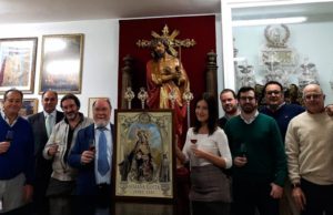 Nuevamente Inma Peña sorprende con un Magnífico Cartel para La Sacristía del Caminante Cartel Semana Santa Jerez 2020