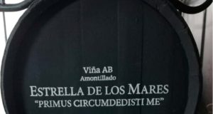 El vino de Jerez Amontillado Viña AB “Estrella de los mares” ya navega en el Juan Sebastián de Elcano El vino de Jerez Amontillado Viña AB “Estrella de los mares” ya navega en el Juan Sebastián de Elcano