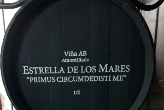El vino de Jerez Amontillado Viña AB “Estrella de los mares” ya navega en el Juan Sebastián de Elcano El vino de Jerez Amontillado Viña AB “Estrella de los mares” ya navega en el Juan Sebastián de Elcano