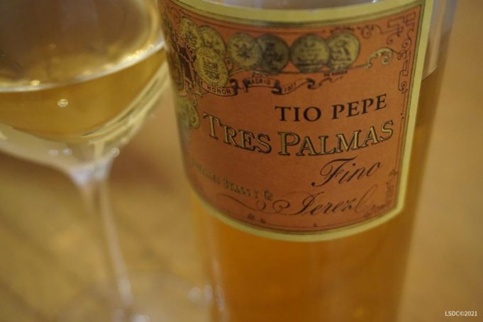 Fino Tío Pepe Tres Palmas de Bodegas González Byass