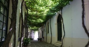 Influencias del Neogótico en la arquitectura bodeguera del Marco Arco conopial en Bodega La Constancia de González Byass