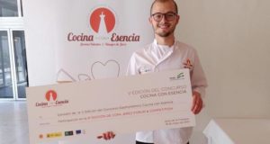 Miguel Zamora Vencedor del V Concurso Gastronómico Cocina con Esencia Miguel Zamora Vencedor del V Concurso Gastronómico Cocina con Esencia