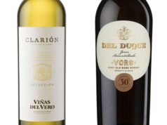 Amontillado del Duque y Clarión de Viñas del Vero logran el Gran Bacchus de Oro Amontillado del Duque y Clarión de Viñas del Vero logran el Gran Bacchus de Oro