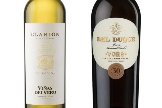 Amontillado del Duque y Clarión de Viñas del Vero logran el Gran Bacchus de Oro