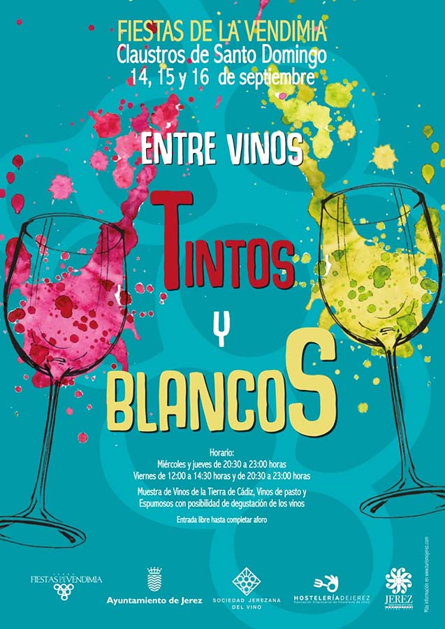 Los Vinos Tintos y Blancos tienen su espacio en la presente Edición de las Fiestas de la Vendimia de Jerez 2022