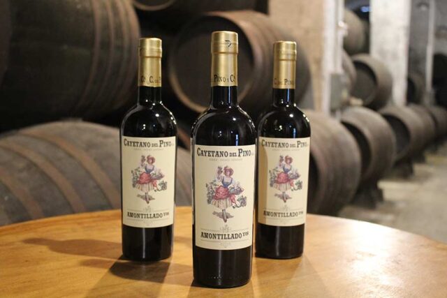 Cayetano del Pino presenta su exclusivo Amontillado VOS